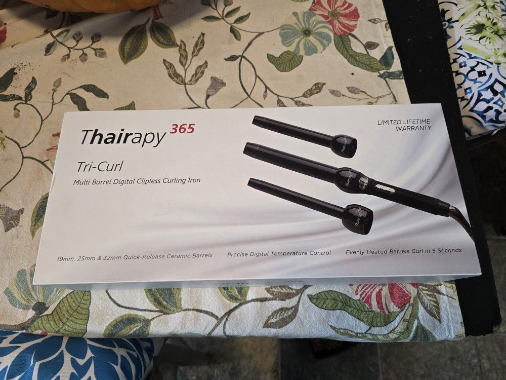 Thairapy 365 Tri-Curl Curling Iron