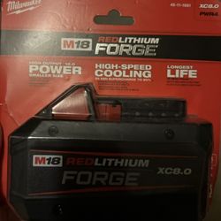 Milwaukee M18 8.0 Forge Battery