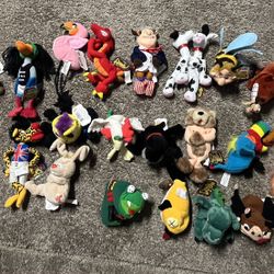 Meanie Baby’s Plushies 