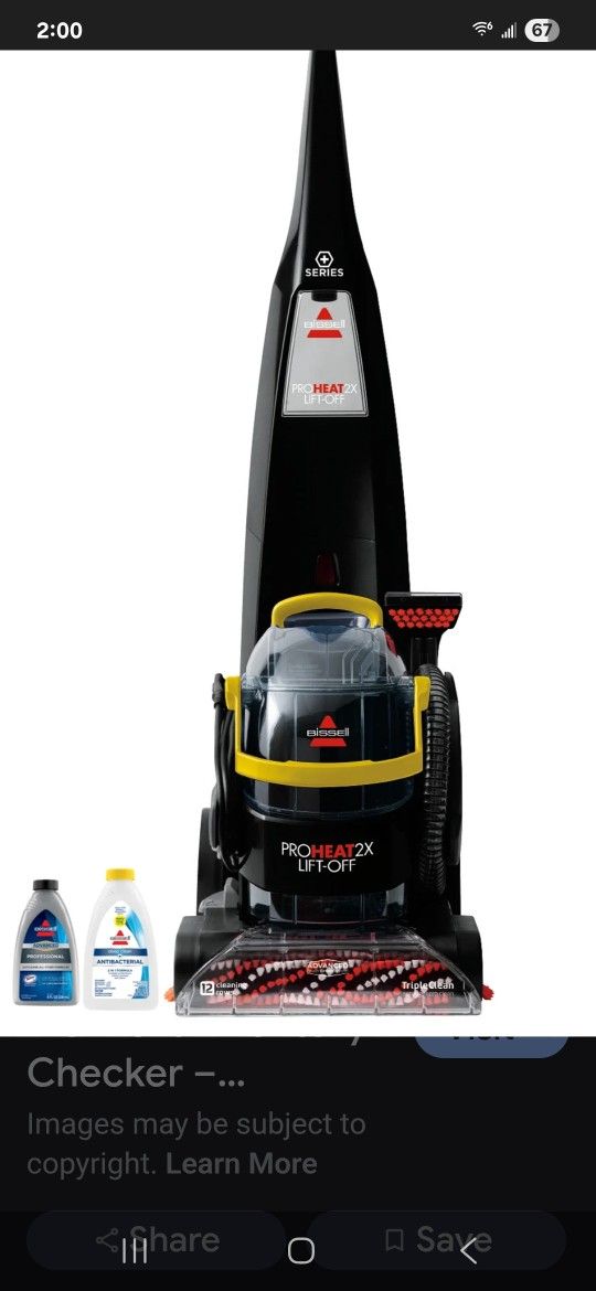 BISSELL PROHEAT CARPET CLEANING