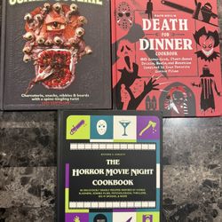🎃 Horror Cookbook Bundle (3 Books) – Like New