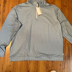 Golf Ball Design Men’s 1/4 Zip Pullover - New Size XL