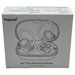 Hupoaf H87 True Wireless Ear-hook Earbuds Black Sport Running