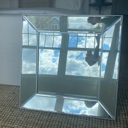 Square Beveled Mirror