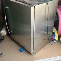 Stainless Steel Mini Fridge