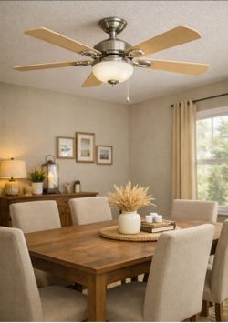 Ceiling Fan with Light & Extra Set Blades