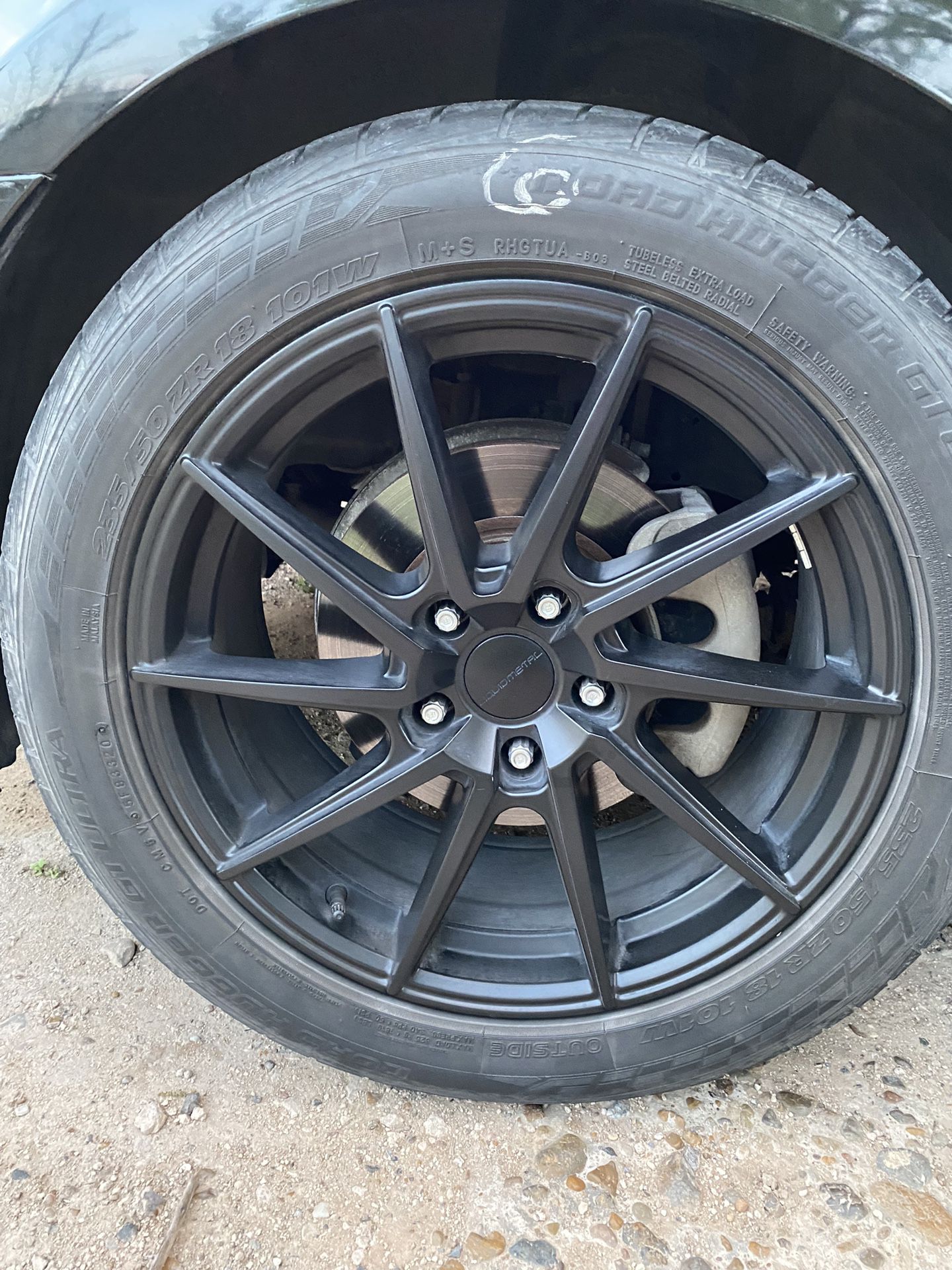 Set Of 4 Rims And Tires