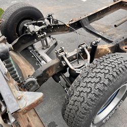 67-72 C10 Chassis With Crossmember Dropmember 