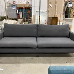 Dark Gray Modern Box Sofa (Piling)