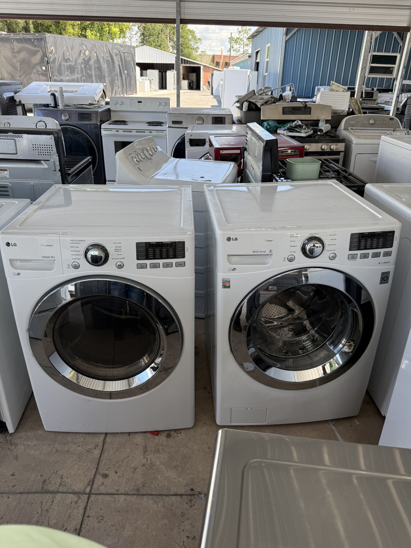 Lg washer and dryer