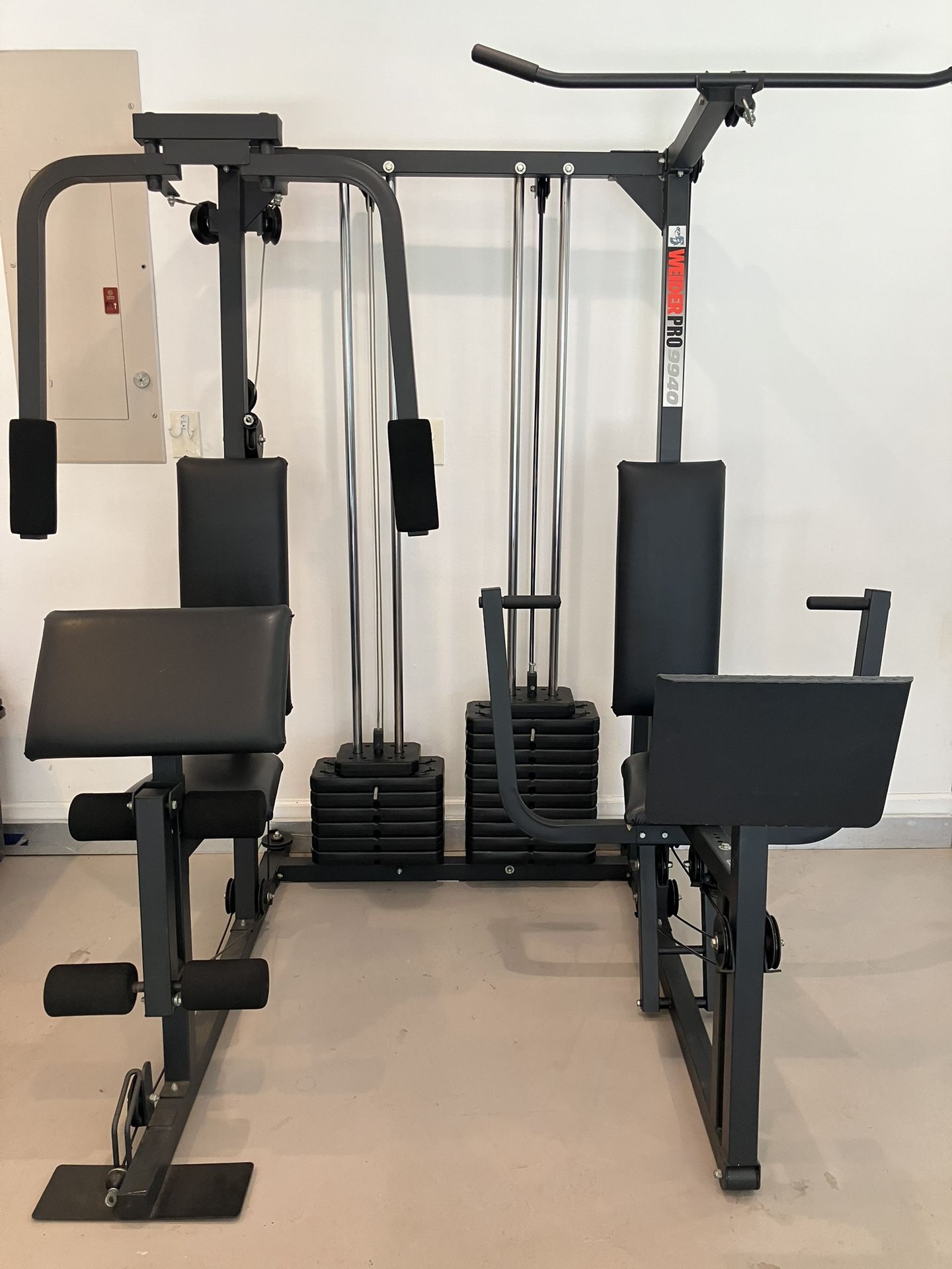 Home Gym Workout Weights Weider 9940 Pro