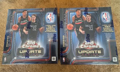 2025/26 topps chrome update mega boxes