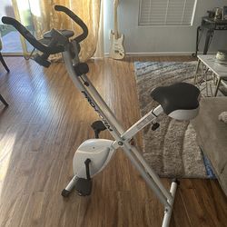 Pro Form Work Out Bike / with two 2 lb weights