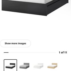 Ikea Malm King Frame With 4 Drawers