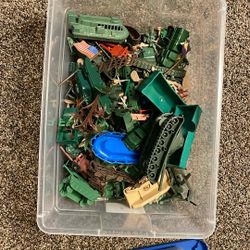 Army Men And A Few Vehicles