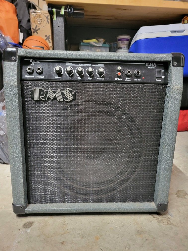 RMS BASS AMPLIFIER