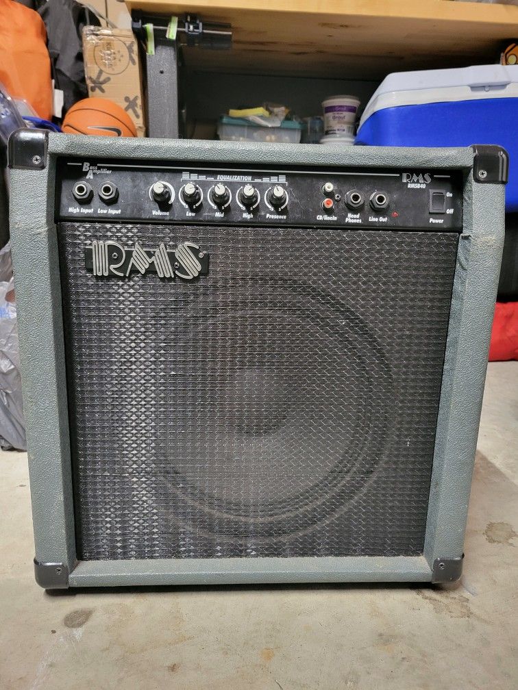 RMS BASS AMPLIFIER 