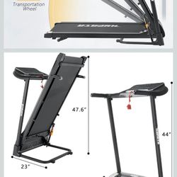 Hypata Treadmill.manual 3 Level Incline.