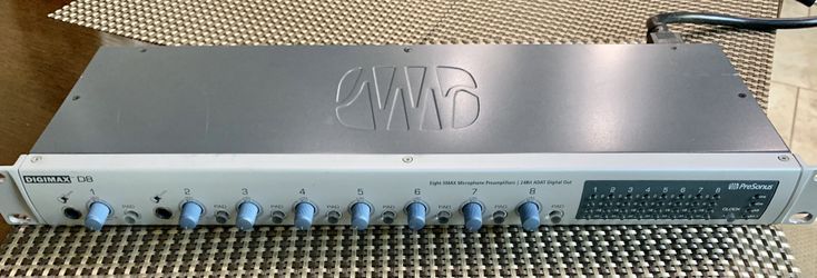 PreSonus DigiMax D8 Mic Preamps