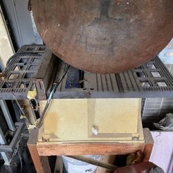 Metal Gate- Metal-Sink- Old Table Saw