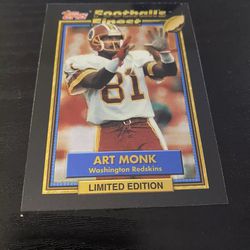Art Monk Topps Football Card 