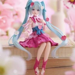 Vocaloid Flower Fairy Cosmos Hatsune Miku Noodle Stopper Figure
