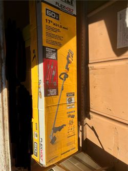 Dewalt Flexvolt string trimmer, charger and 9.0  battery