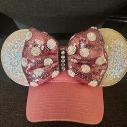 Minnie Ear Visor - Pretty Iridescent Ears 