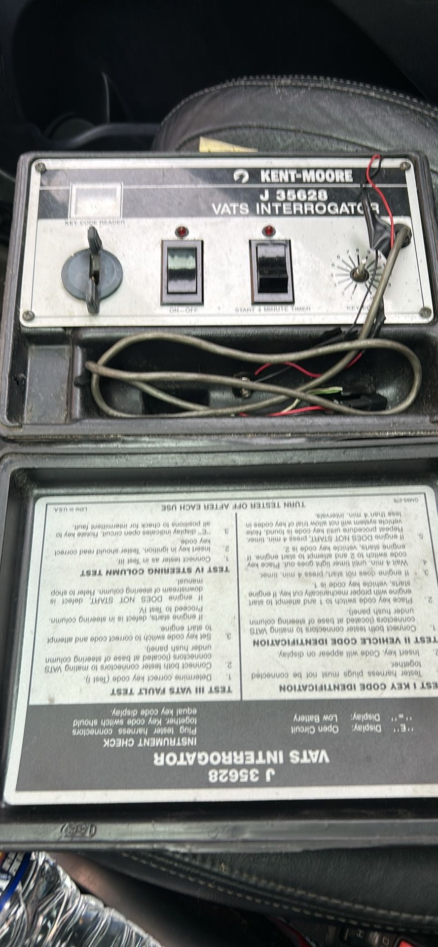 GM VATS Ignition Interrogator And 35 Key Blanks