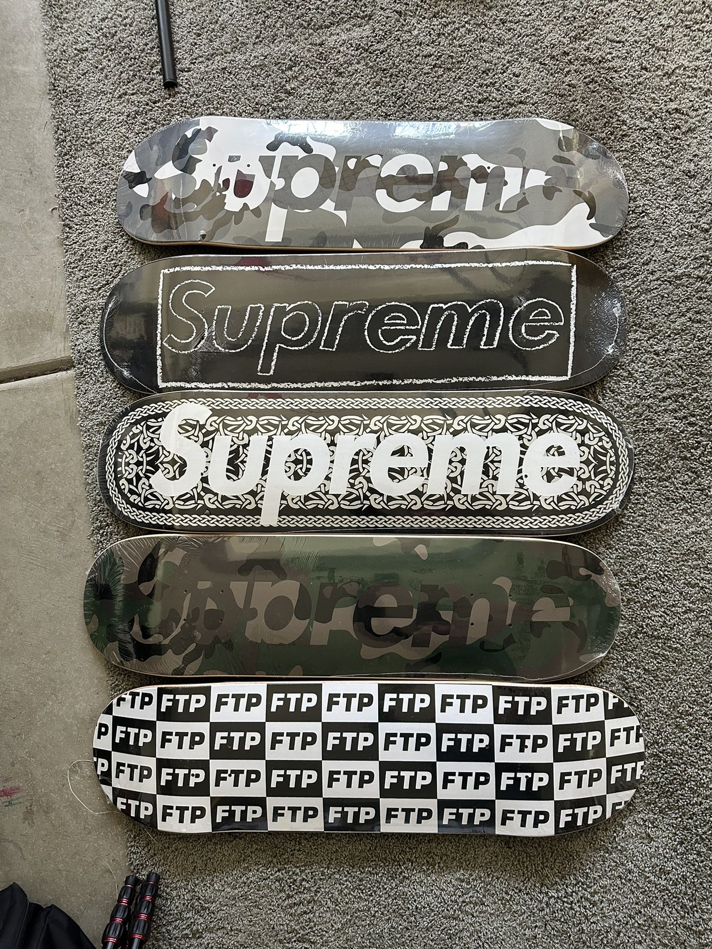Supreme Skate Decks