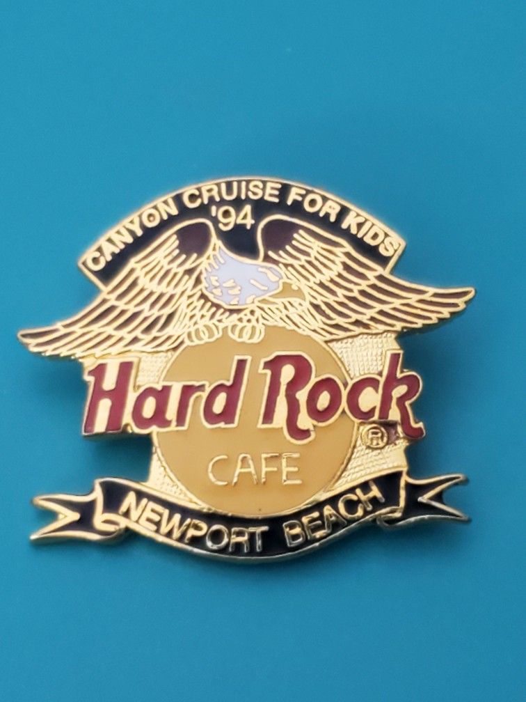 Hard Rock Cafe Newport Beach 1994 Canyon Cruise Pin