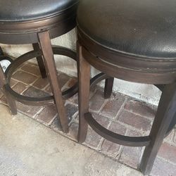 Leather Bar Stool