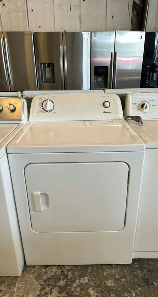 Amana Basic Dryer - White, Good Condition, Large Capacity