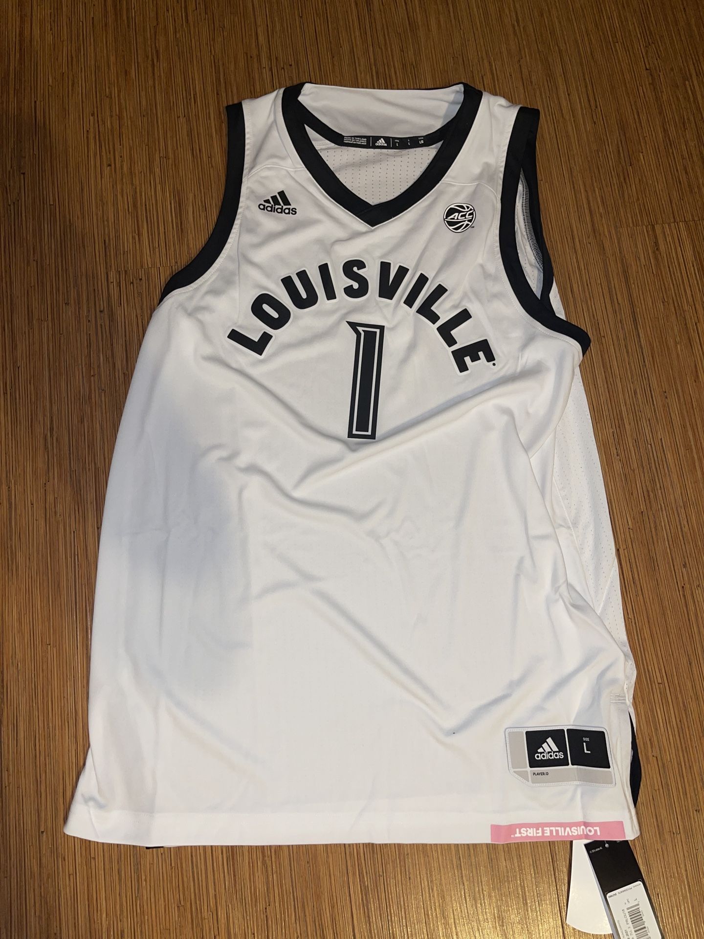 Adidas Louisville authentic jersey Large