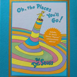 Oh, the Places You'll Go! Slipcased Deluxe Edition by Seuss (1993, Hardcover)