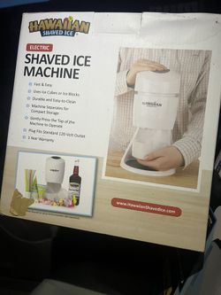 Hawaiian Shaved Ice Machine