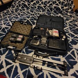 edelkrone SliderPLUS Camera Slider Plus Alot Of Accessories, Batteries And Case