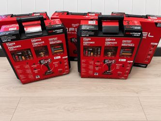 NEW! M18 Fuel 18V Impact Wrench + 2 Batteries + Charger + carrying Case