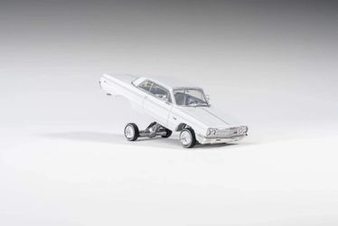 97 M 1:64 1964 Impala SS Lowrider White Diecast