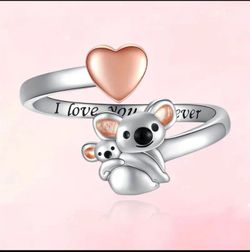 Forever Yours Koala Ring