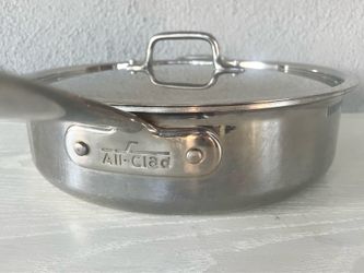 ** All-Clad Stainless Steel Saute Pan w/Lid **