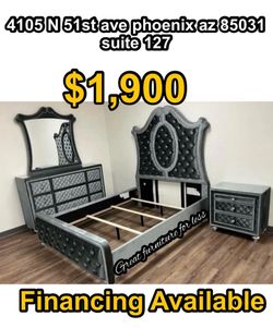Queen size bedroom set brand new