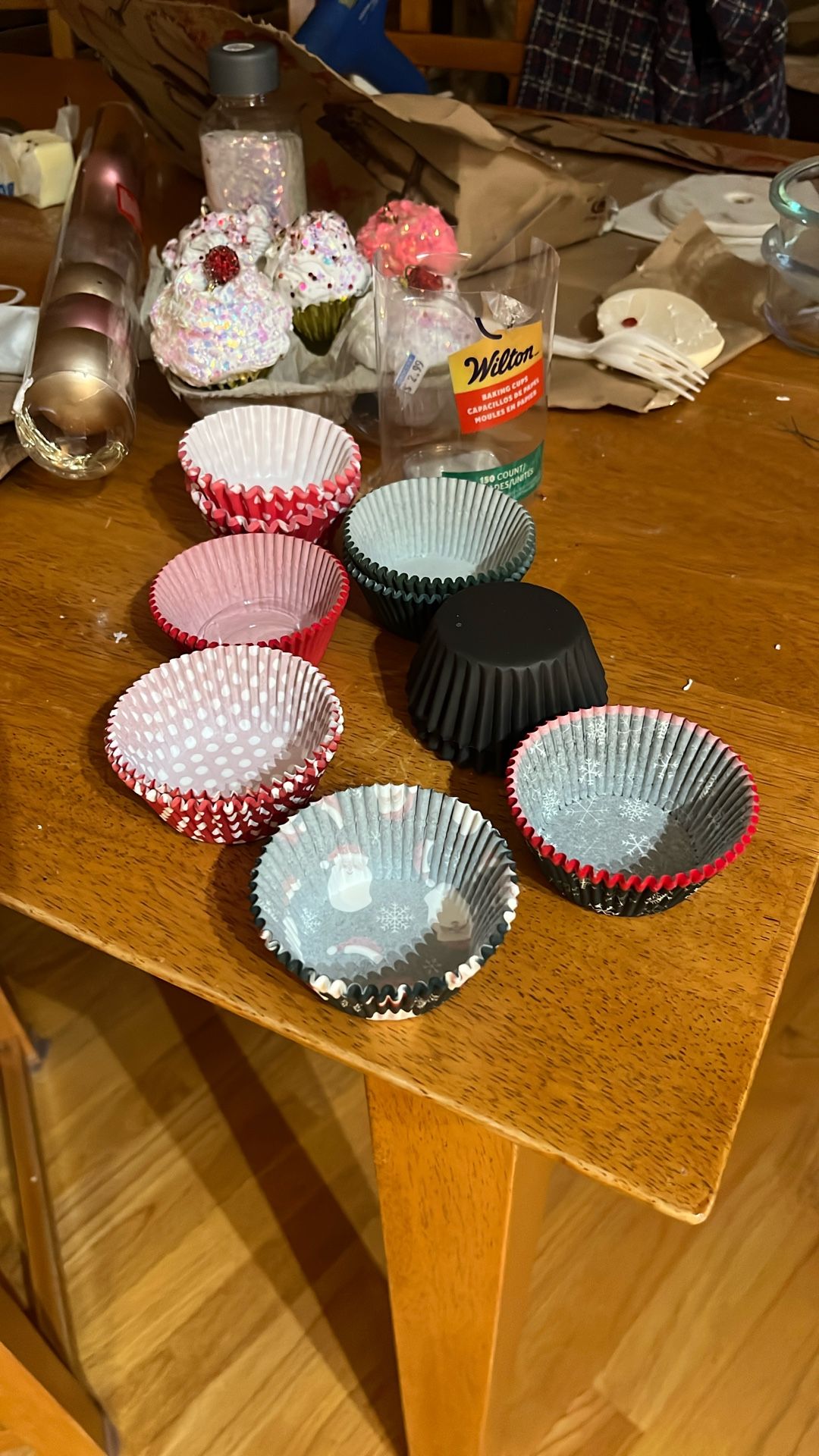 Cupcake Cups- Christmas Baking