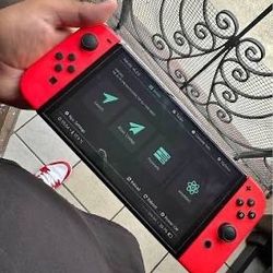 Modded Homebrew Jailbroken Nintendo Switch Console Hekate W/ 15000+ Games 