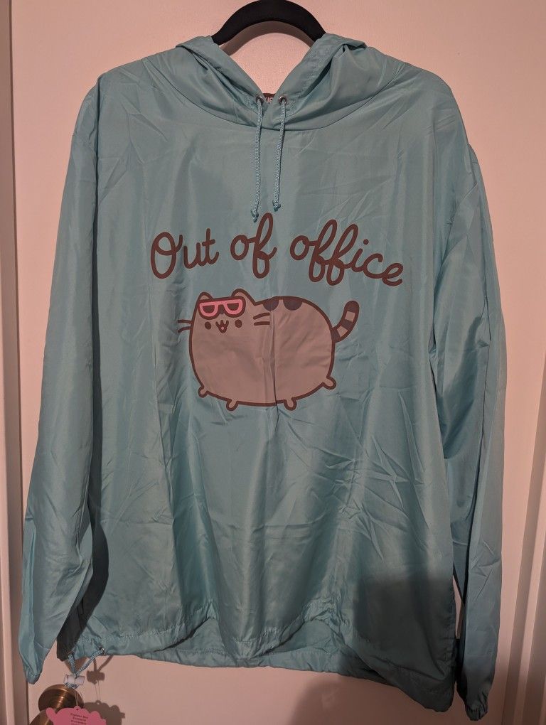 NEW Pusheen The Cat Rain Jacket