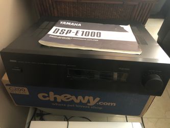Yamaha digital sound field processing amplifier DSP-E1000
