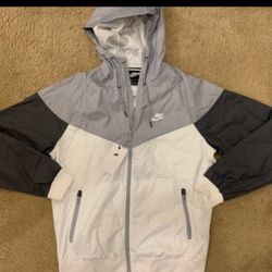 Men's Nike Sportswear Windrunner Jacket White/Gray