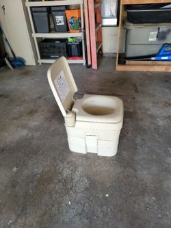 Porta potty..