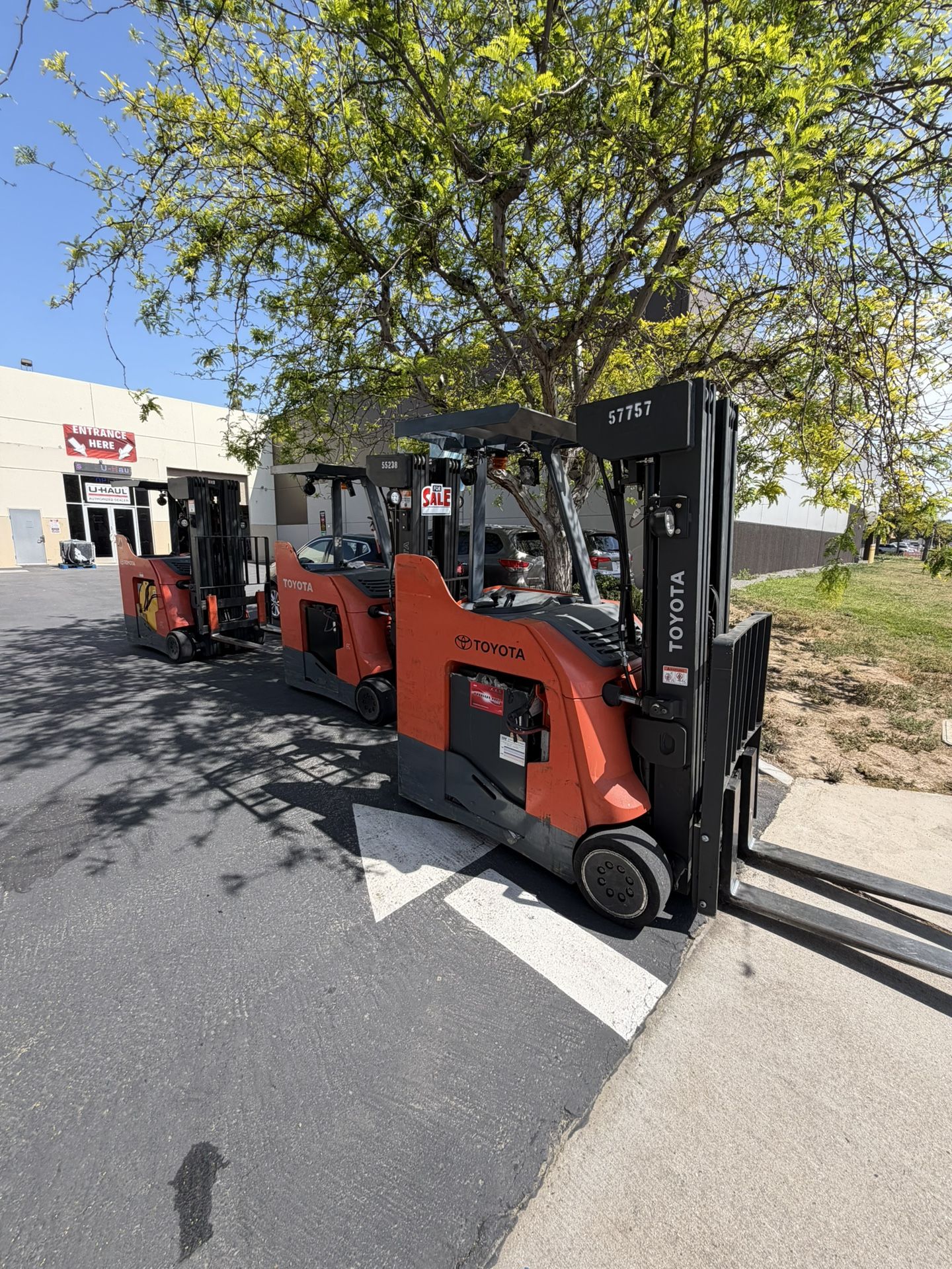 Toyota Electric ForkLift.