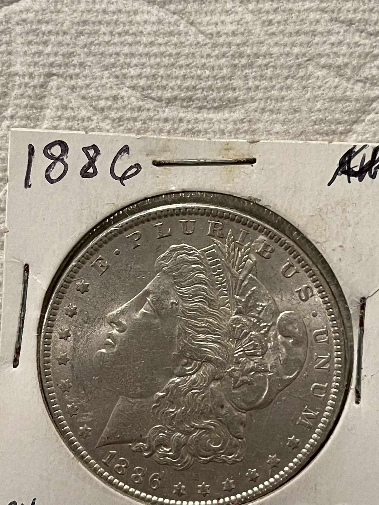 1886 Silver Morgan Dollar 